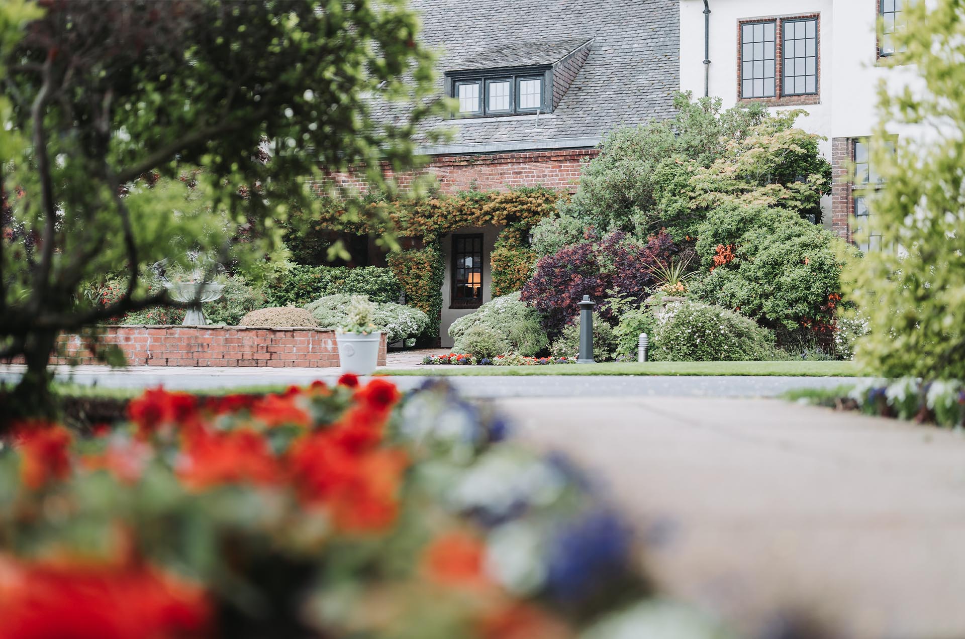 Picturesque landscape surrounding Western House Hotel in Ayrshire